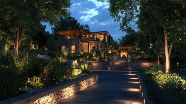 Plano Landscape Lighting Service
